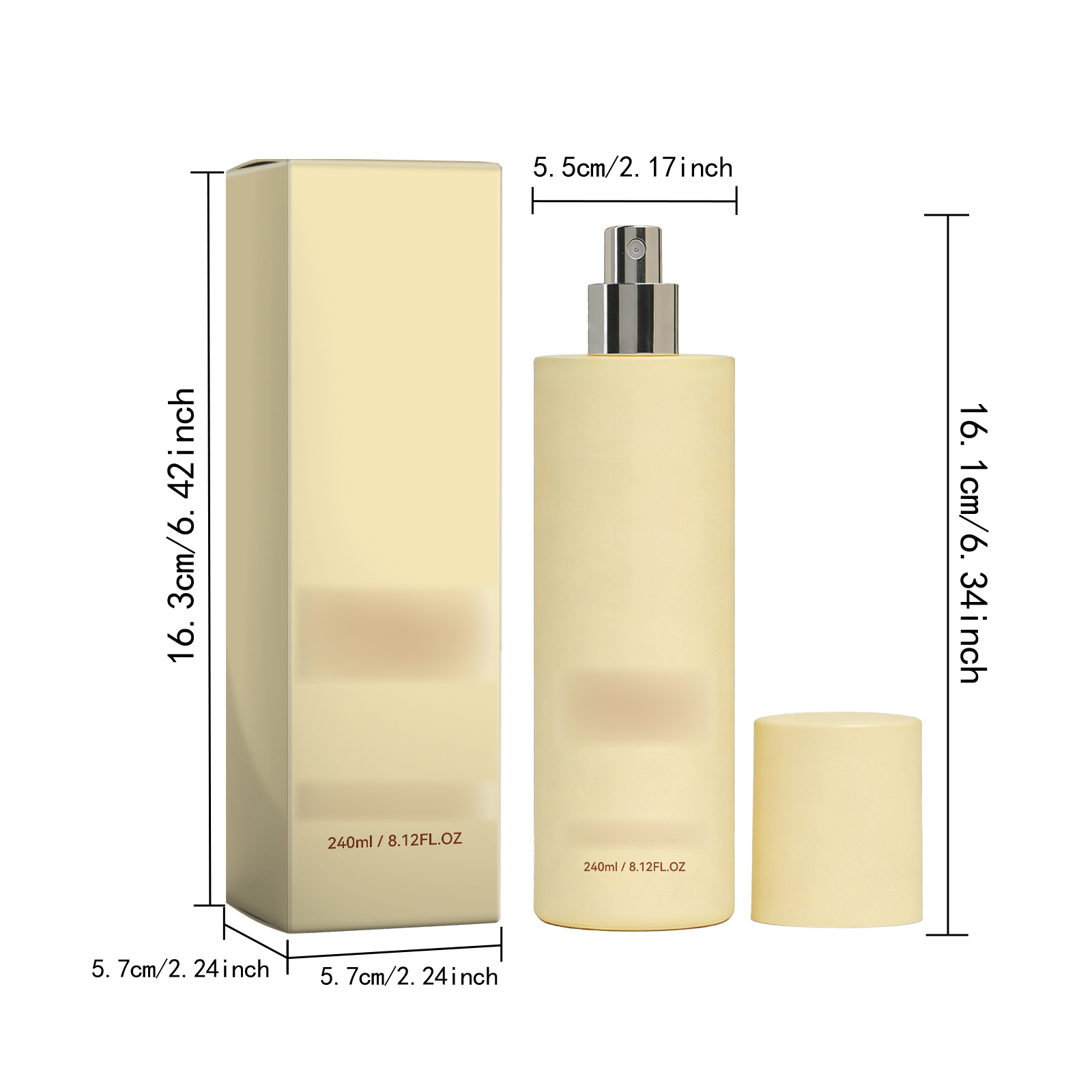 Vanilla Beach Fragrance Spray Natural Fresh Long Lasting Delicate Elegant Romantic Charming Portable Daily Scent Mist