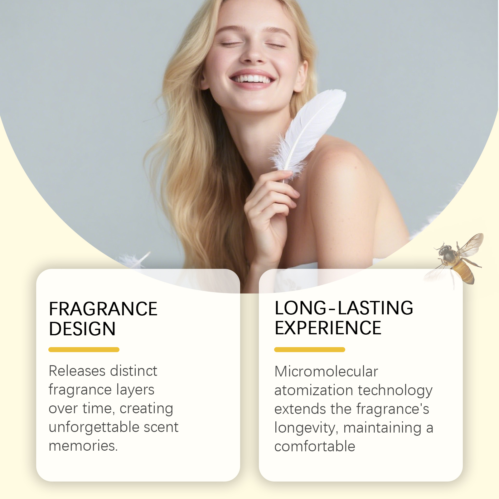 Vanilla Beach Fragrance Spray Natural Fresh Long Lasting Delicate Elegant Romantic Charming Portable Daily Scent Mist