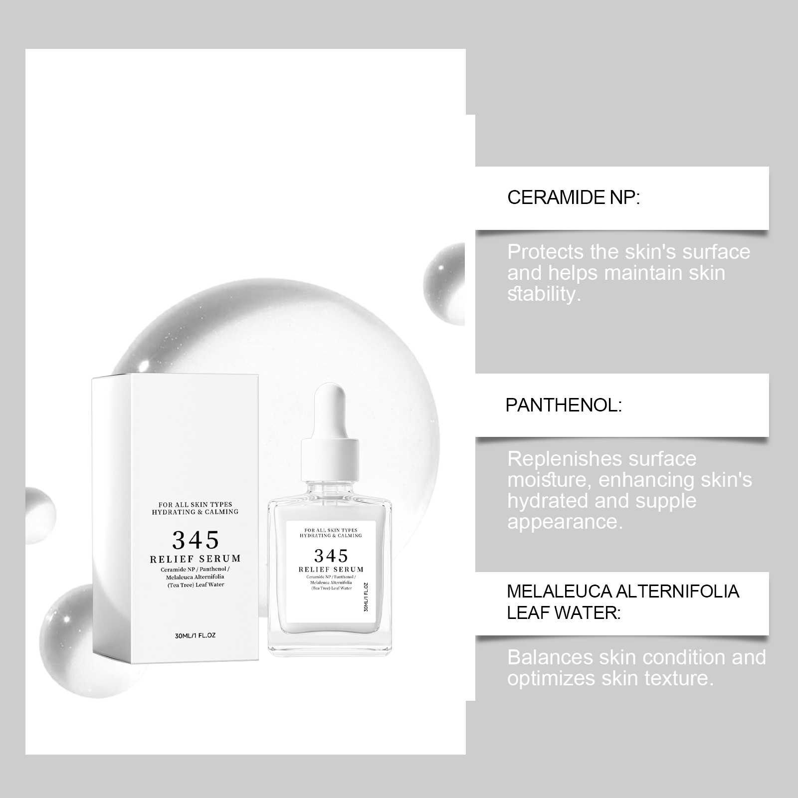 Moisturizing Essence Daily Hydrating Caring Delicate Soft Convenient Refreshing Non Sticky Facial Skin Care Liquid Formula Mild Gentle