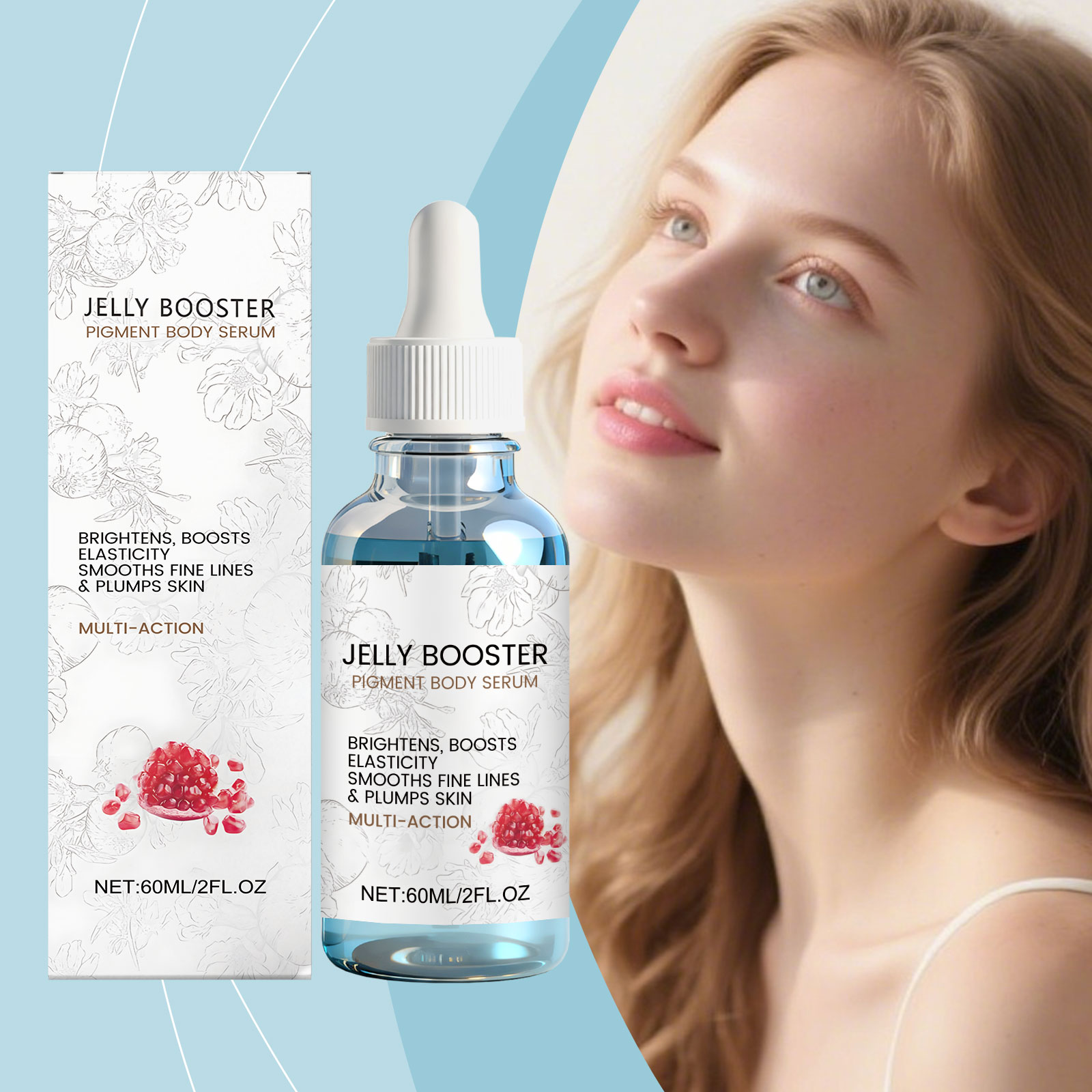 Skin Care Essence Liquid Soft Texture Mild Moisturizing Hydrating Nourishing Skin Refreshing Daily Facial Treatment
