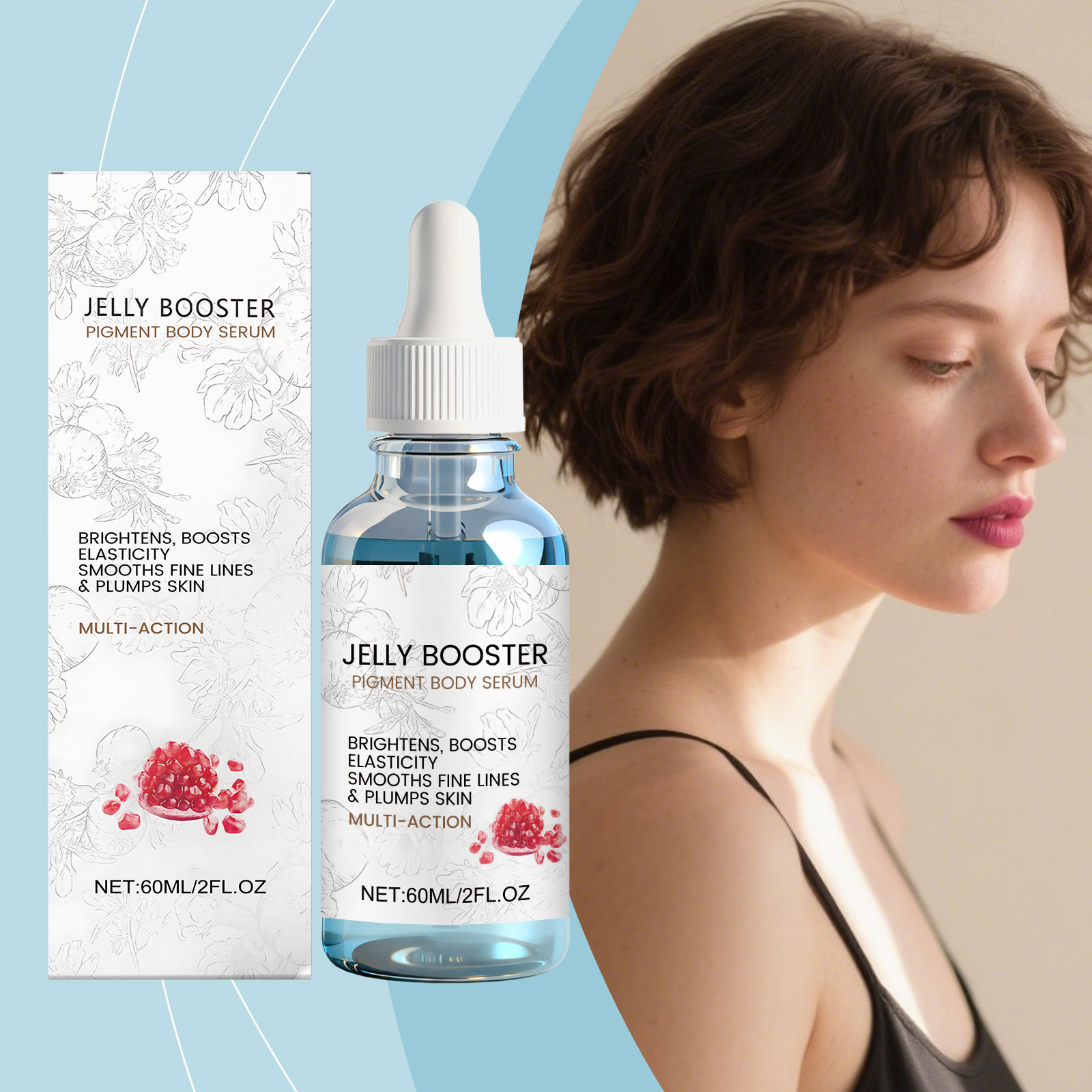 Skin Care Essence Liquid Soft Texture Mild Moisturizing Hydrating Nourishing Skin Refreshing Daily Facial Treatment