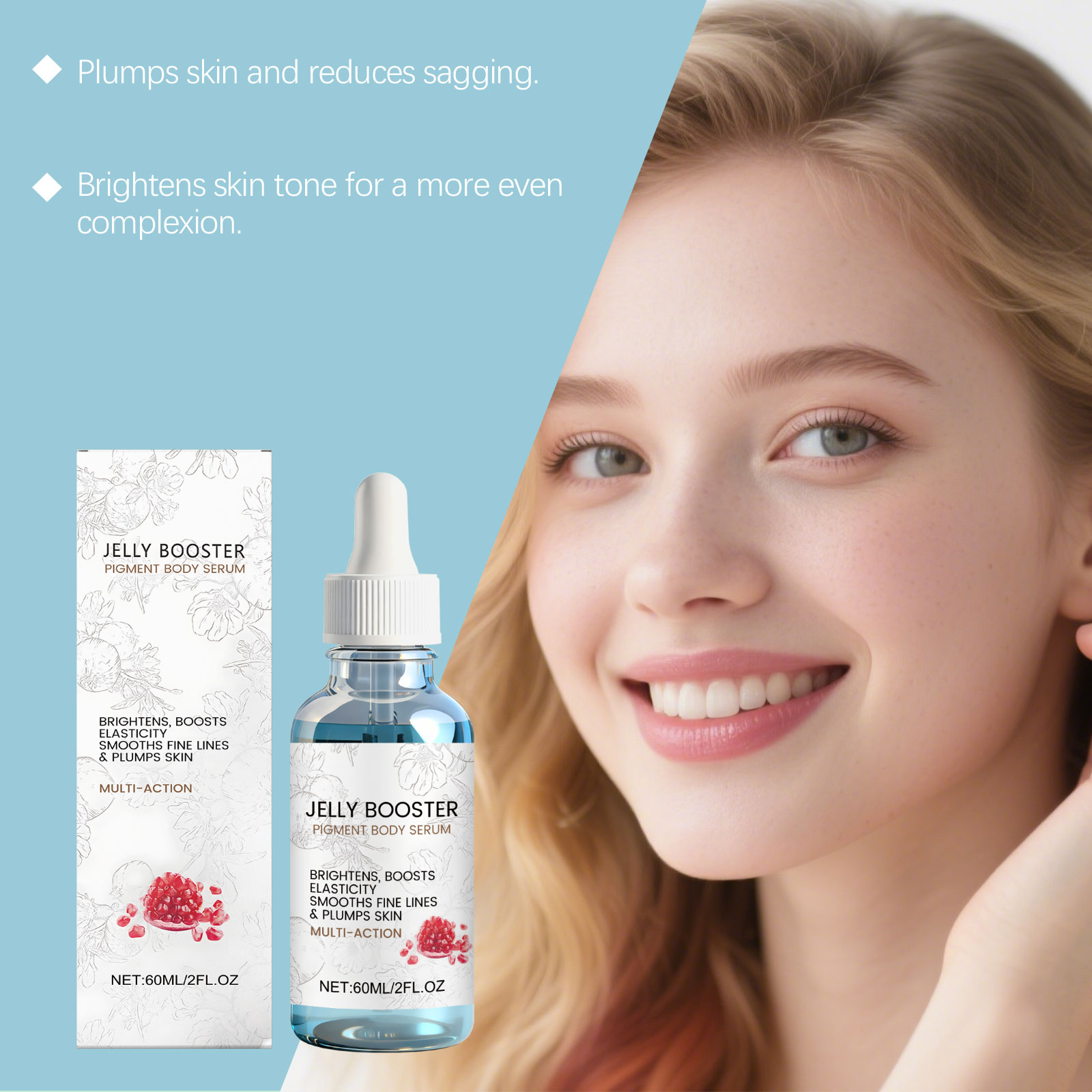 Skin Care Essence Liquid Soft Texture Mild Moisturizing Hydrating Nourishing Skin Refreshing Daily Facial Treatment