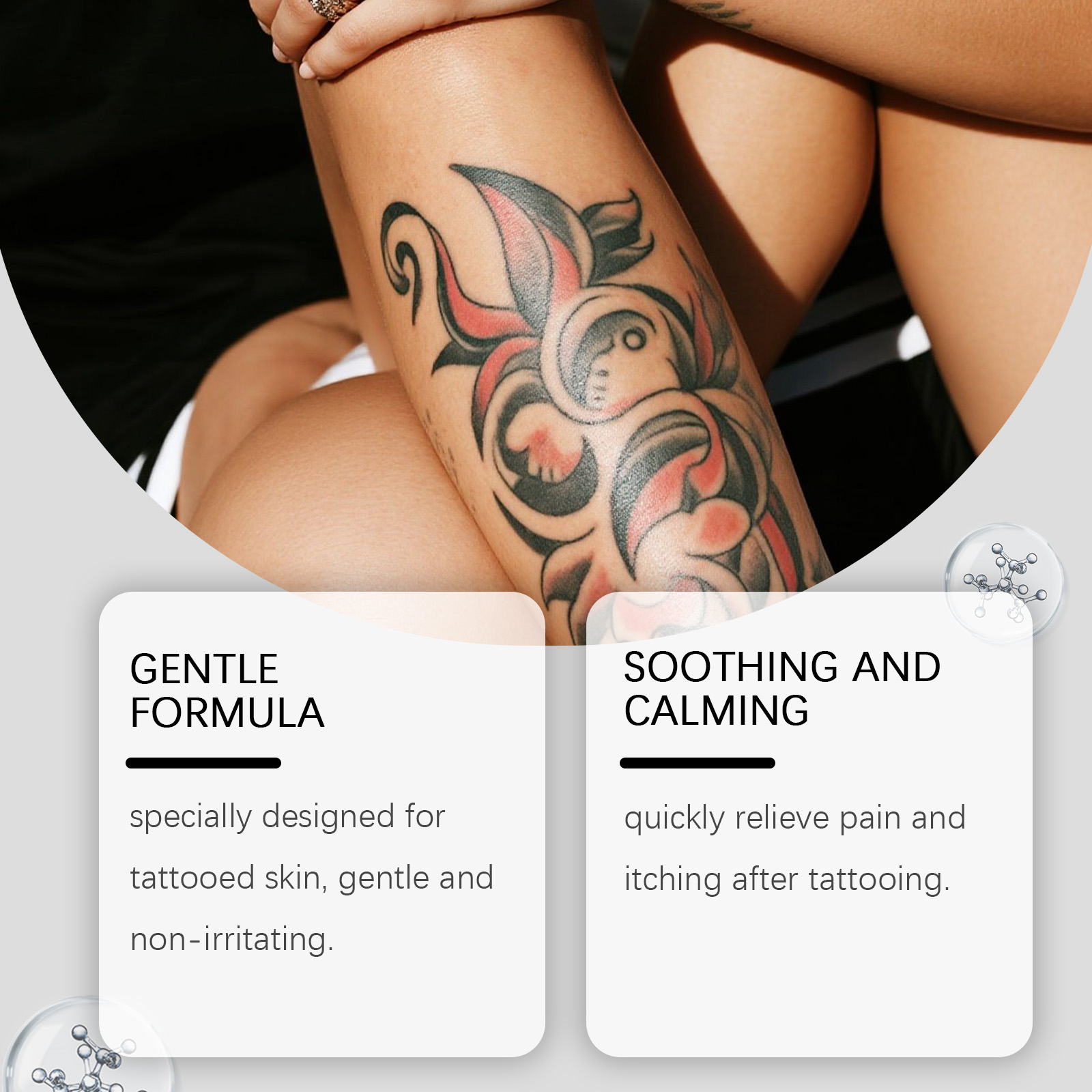 Herbal Tattoo Care Ointment Mild Gentle Nourishing Moisturizing Daily Care For Human Body Skin Care