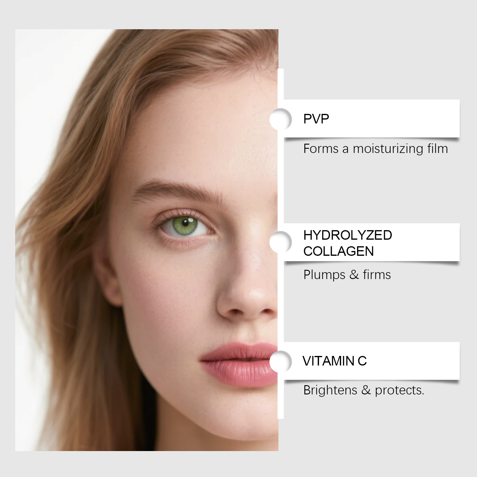 Collagen Moisturizing Eye Mask Plump Delicate Mild Hydrating Soft Tender Daily Skin Care Around Eyes