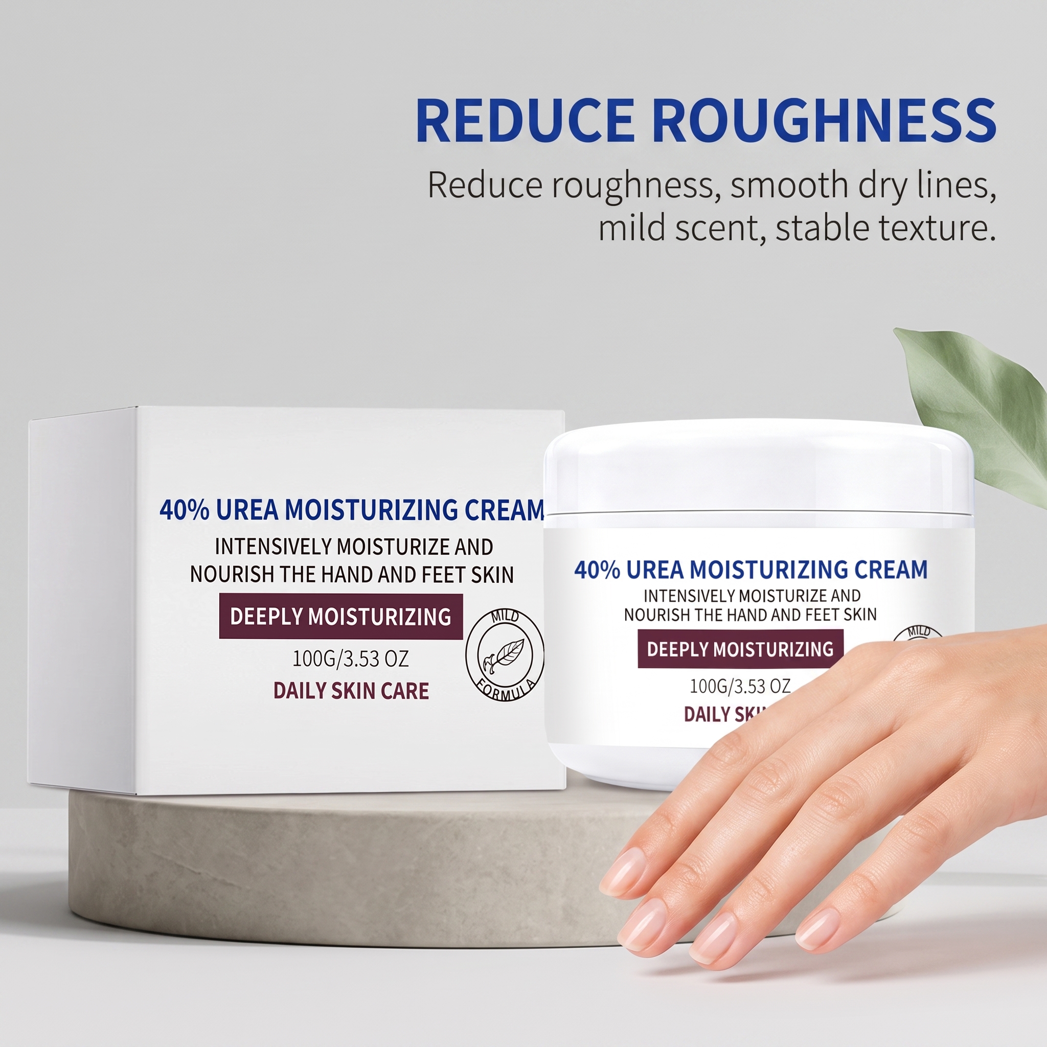 Urea Moisturizing Hand Foot Cream Soft Mild Skin Friendly Delicate Comfort Daily Care Lotion