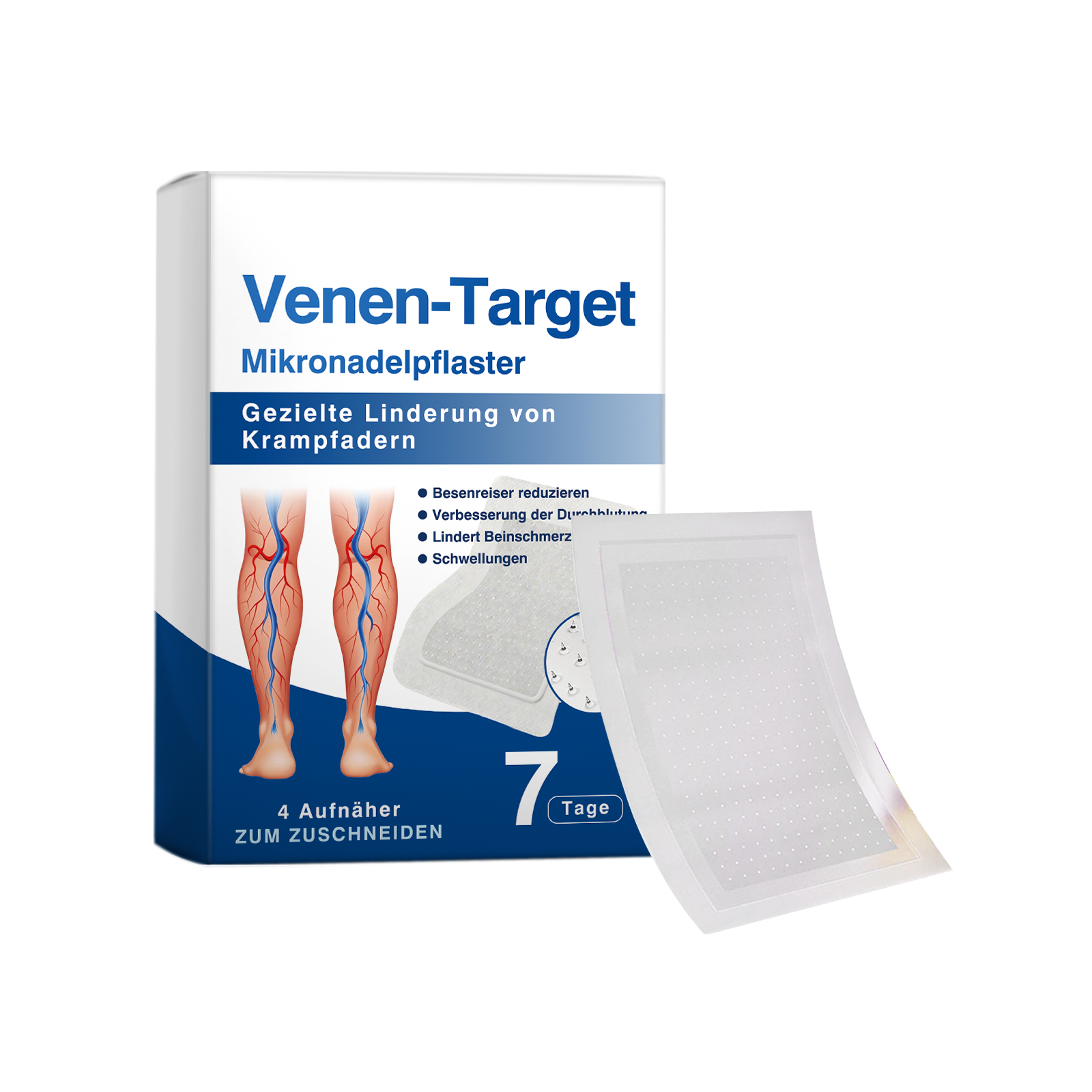 Leg Care Patch Mild Soft Smooth Lightweight Breathable Comfortable External Convenient Massage Leg Skin