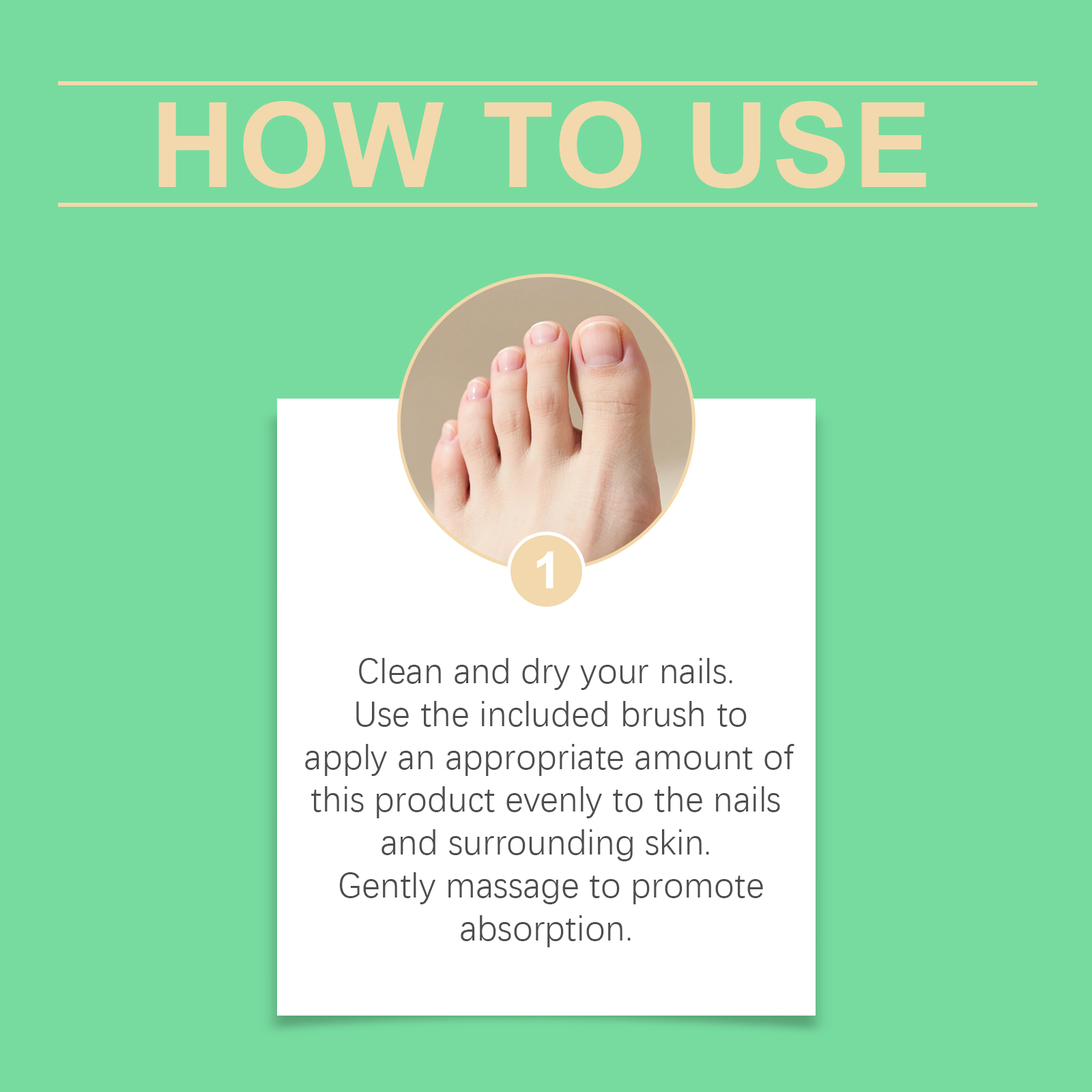 Nail Nourish Serum Mild Formula Protect Soft Natural Shiny Smooth Daily Maintain Hand Toe Nail