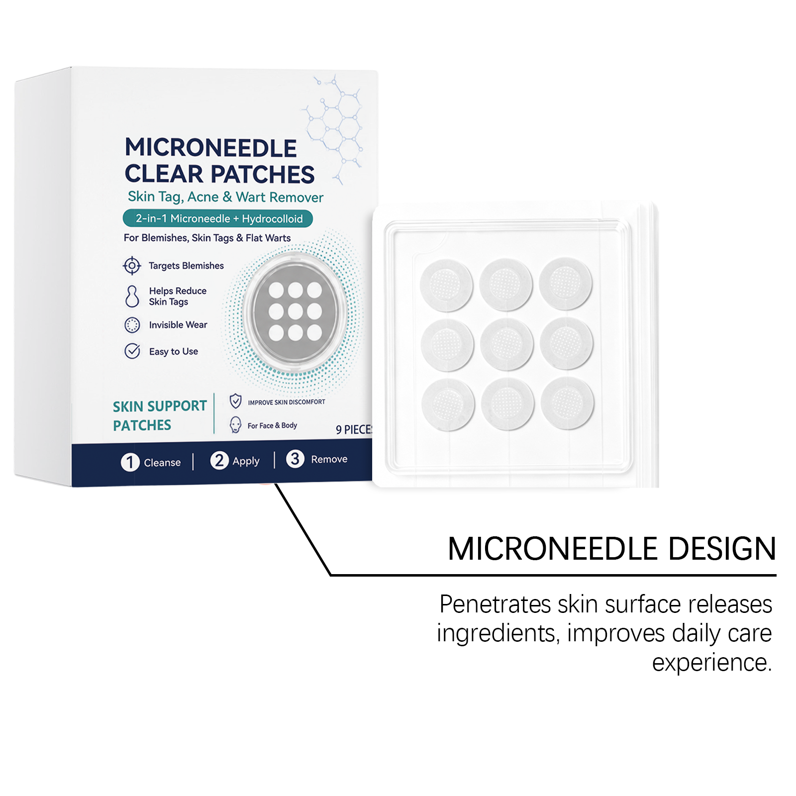 Acne Care Patch Mild Gentle Soothing Comfort Hydrating Refreshing Facial Blemish Skin Daily Treatment