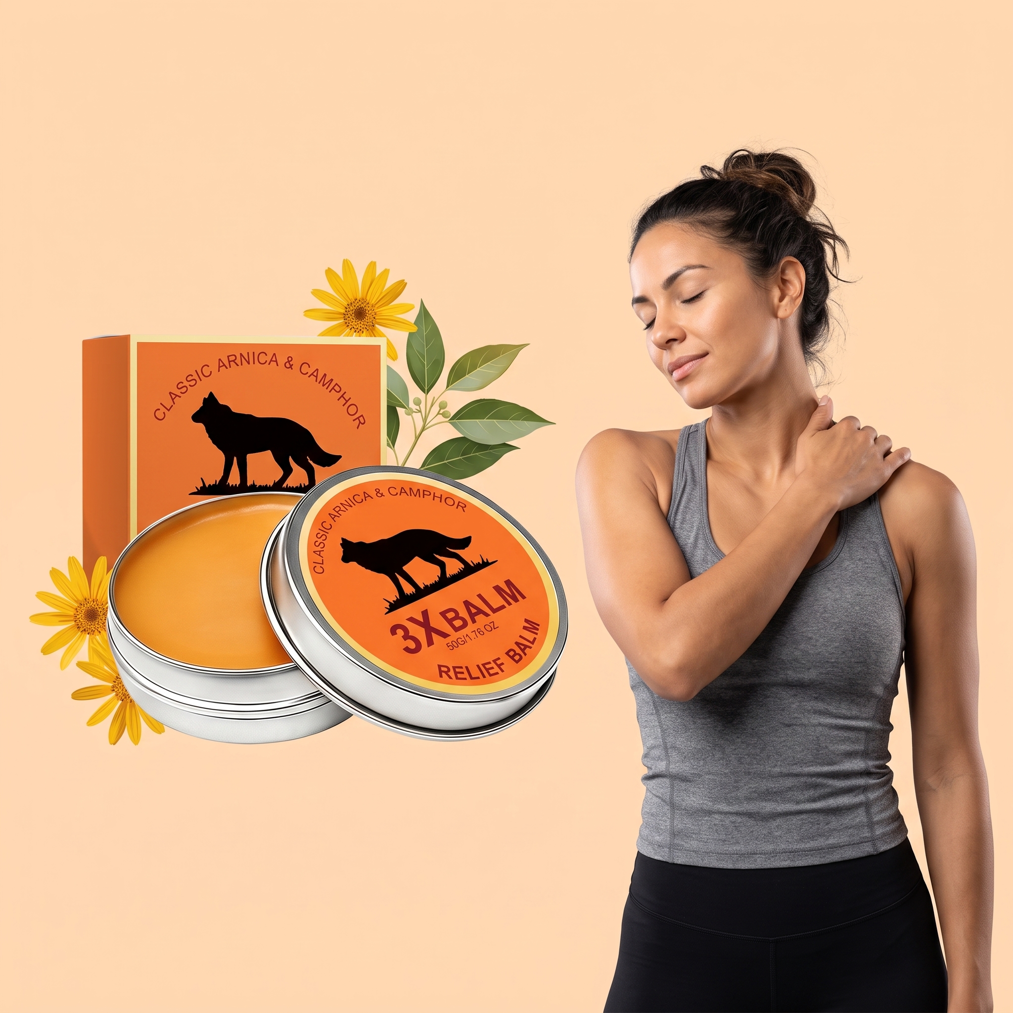Body Joint Care Cream Silky Soft Creamy Gentle Daily Skin Rub Comfort Balm