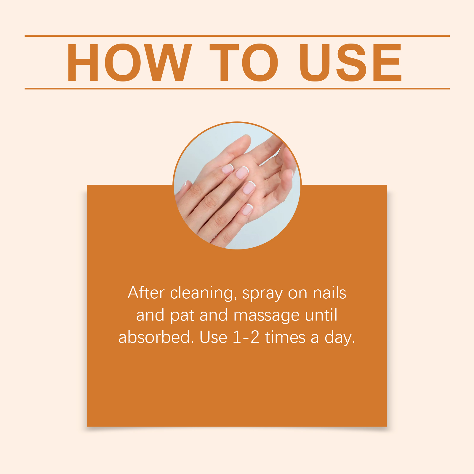 Nail Care Spray Daily Mild Nourishment Improve Nail Cuticle Cleansing Auxiliary Care Nails