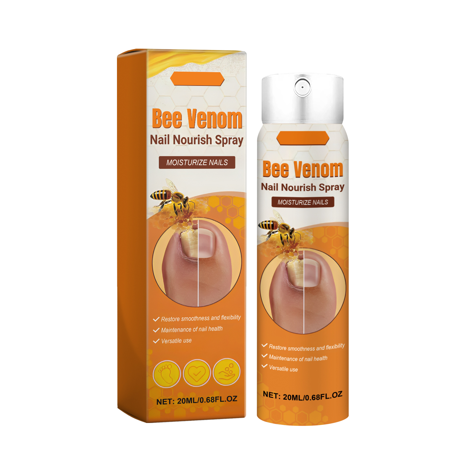 Nail Care Spray Daily Mild Nourishment Improve Nail Cuticle Cleansing Auxiliary Care Nails
