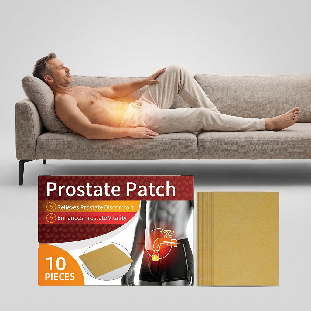 Male Care Patch Gentle Skin Friendly Breathable Sedentary Discomfort Local Vitality Improvement Comfort Daily Maintenance