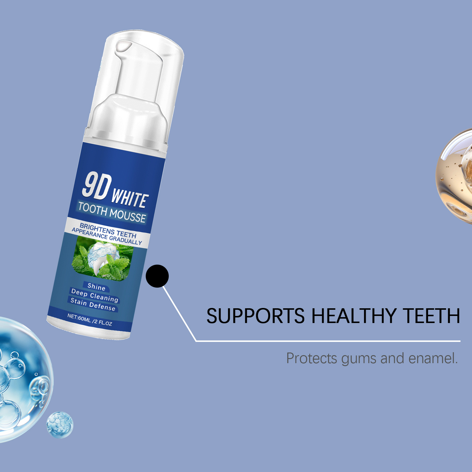 Dental Mousse Gentle Clean Yellow Teeth Tartar Protect Teeth Fresh Comfort Daily Oral Care