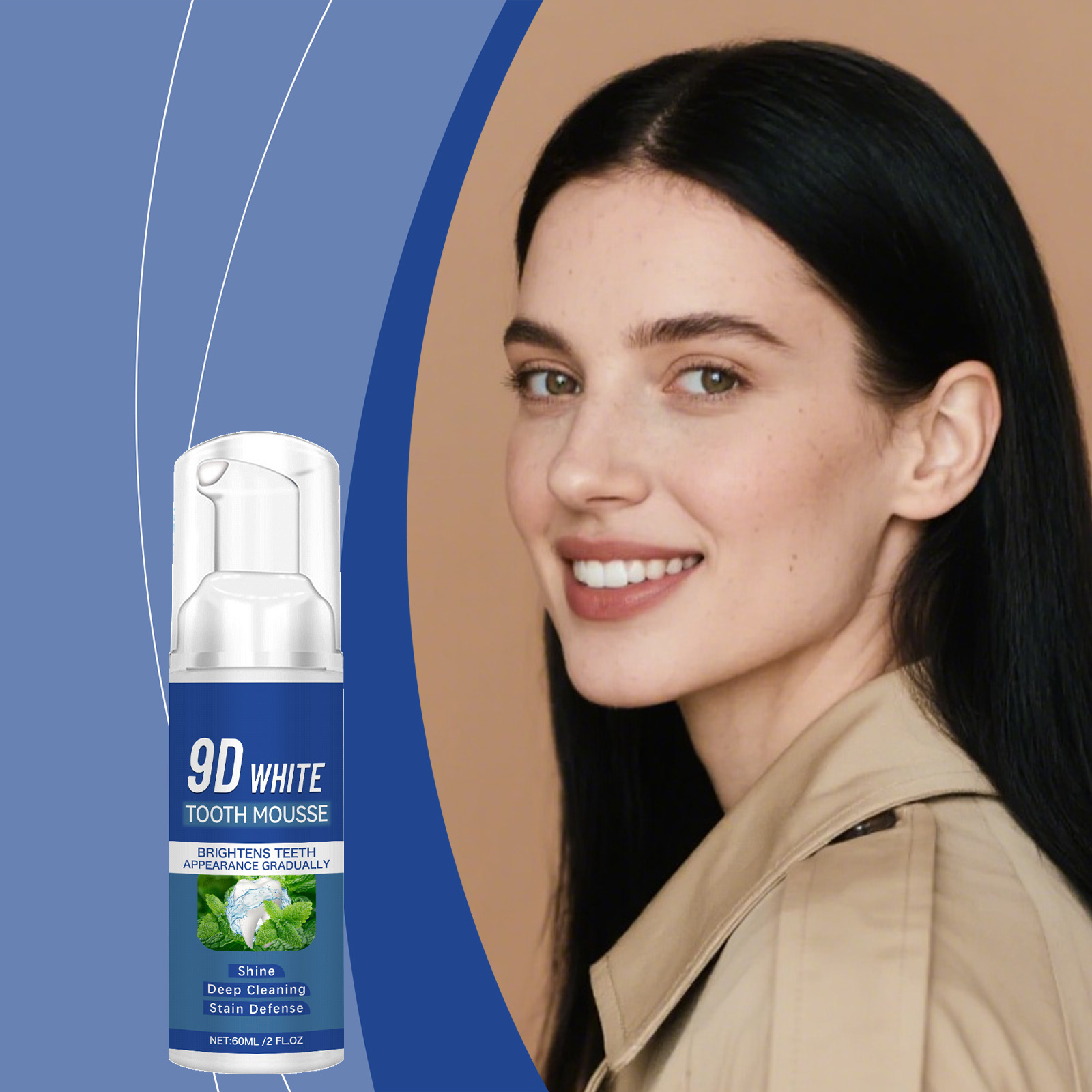 Dental Mousse Gentle Clean Yellow Teeth Tartar Protect Teeth Fresh Comfort Daily Oral Care
