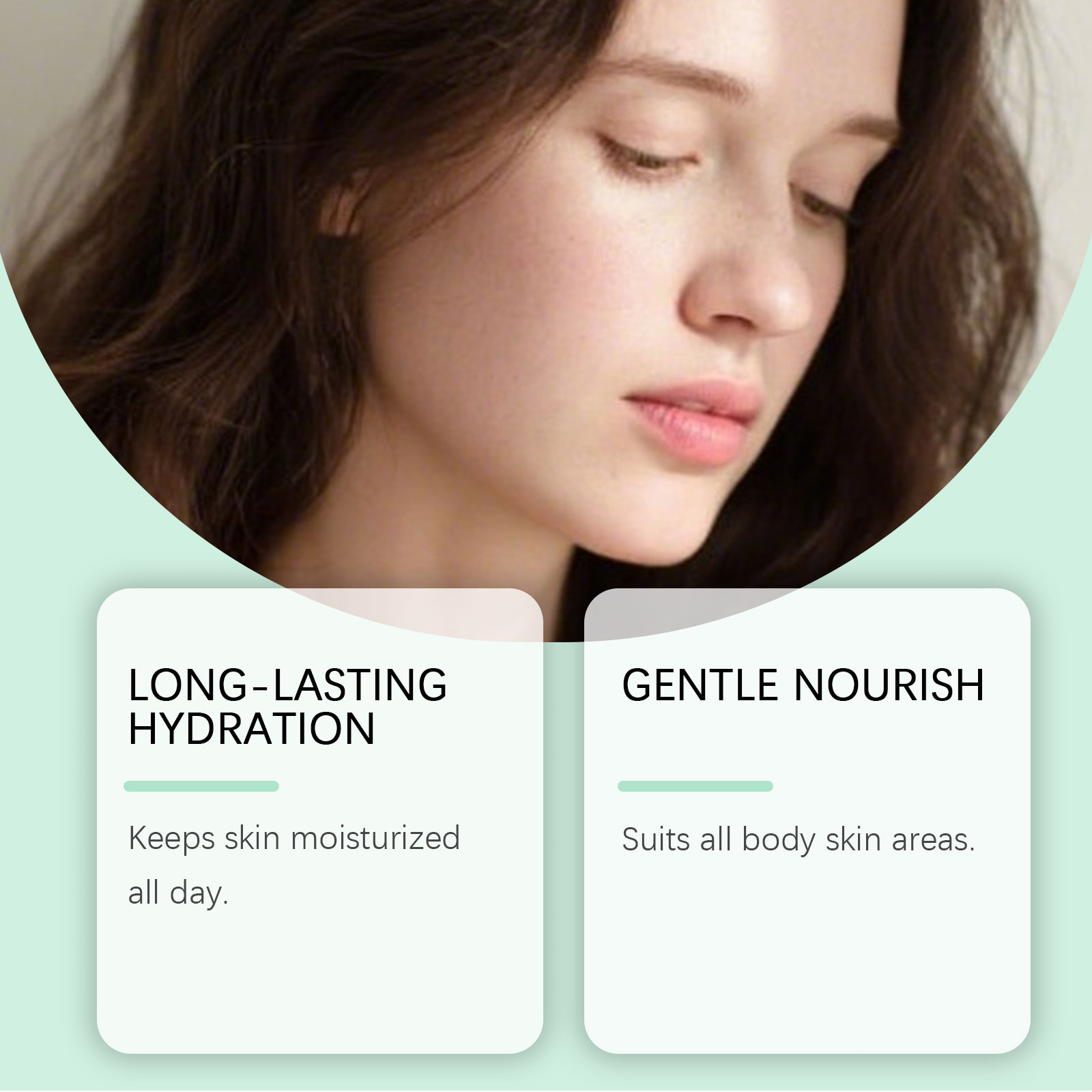 Hyaluronic Acid Body Essence Liquid Mild Nourish Elastic Smooth Skin Refreshing Texture Moisturizing Care