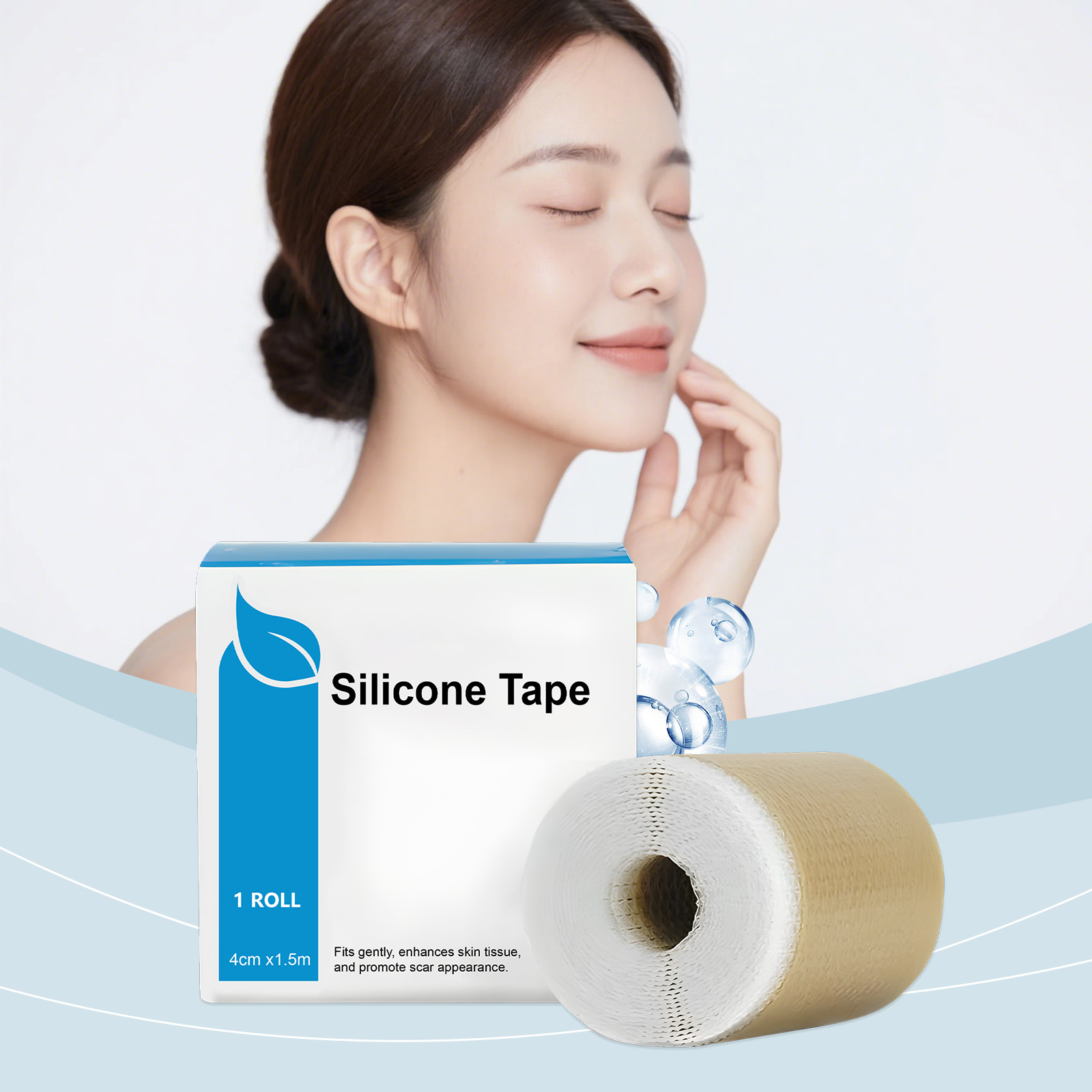 Silicone Comfort Care Patch Gentle Nourish Body Skin Soft Friendly Daily Skincare Sticker