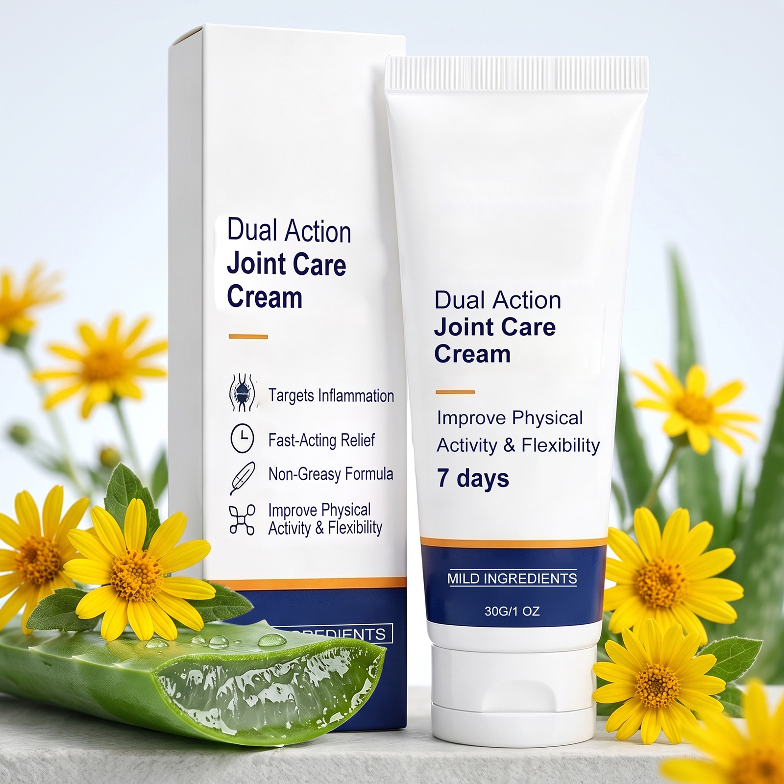 Joint Care Cream Daily Massage Body Joint Comfort Moist Mild Care External Smear Lotion
