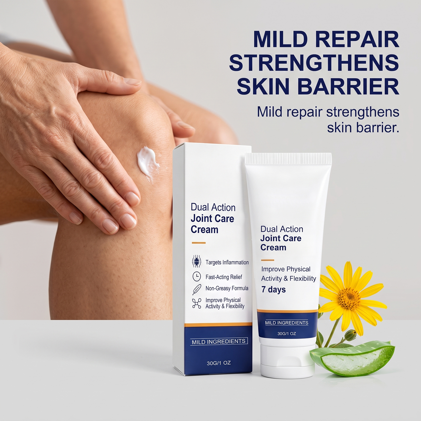 Joint Care Cream Daily Massage Body Joint Comfort Moist Mild Care External Smear Lotion