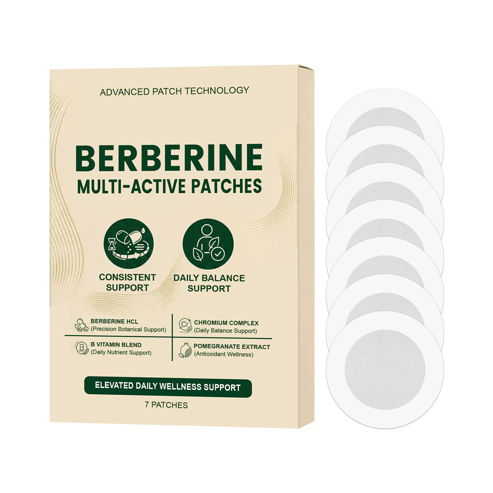 Body Care Patch Mild Nurture Skin Multi Effect Comfort Skin Friendly Natural Portable Body Treatment Patch
