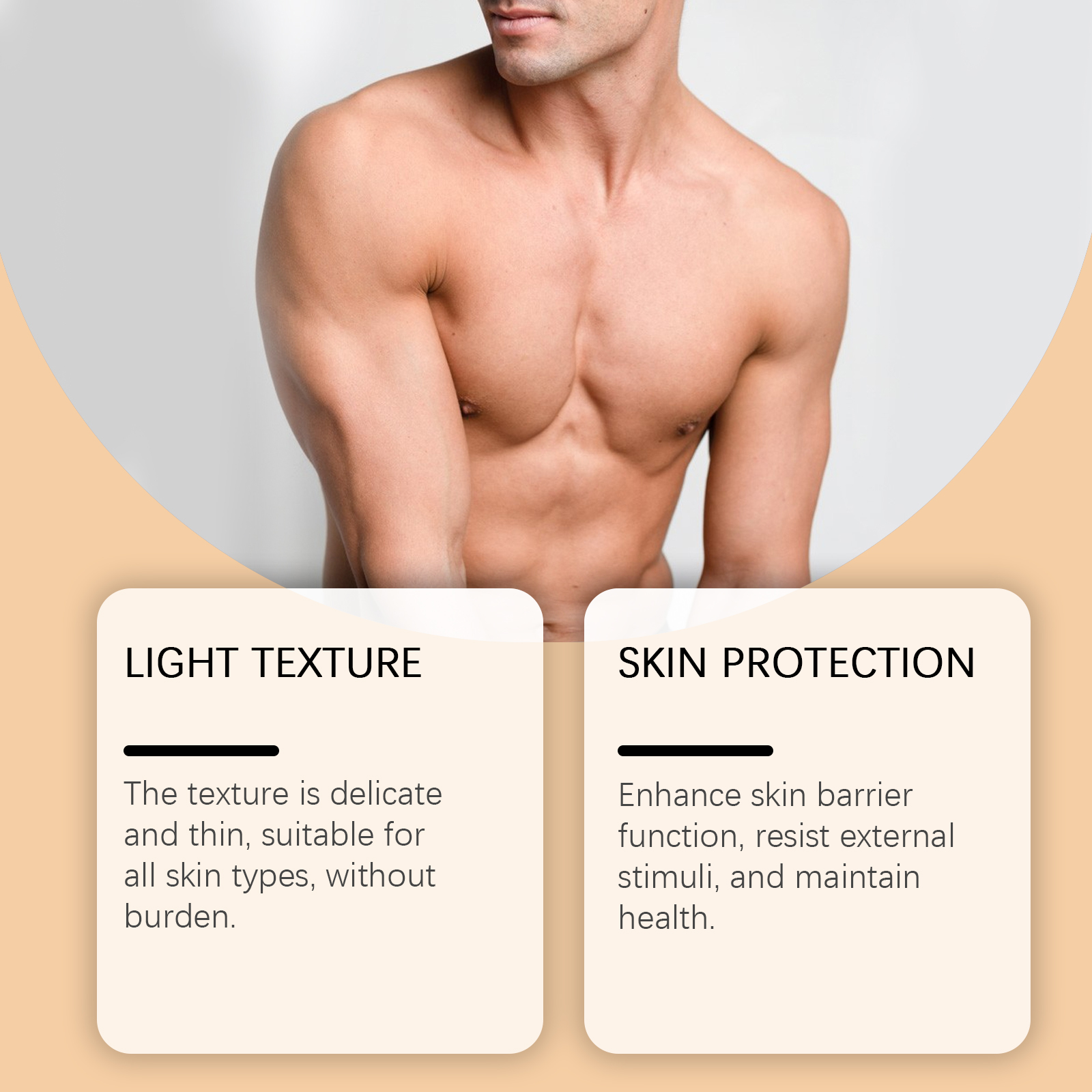 Men Moisturizing Cream Daily For Body Skin Hydrating Soft Delicate Skin External Care