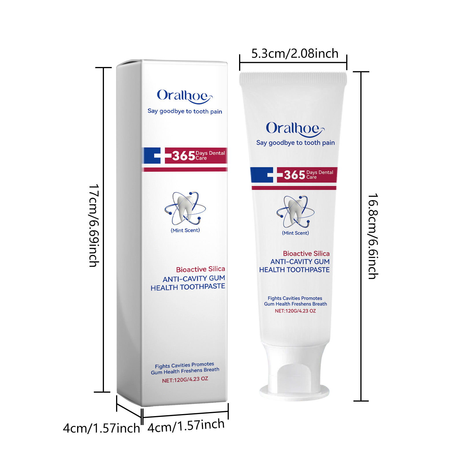 Anti Cavity Whitening Toothpaste Cleans Yellow Teeth Stains Plaque Freshens Breath Cleans And Protects Teeth