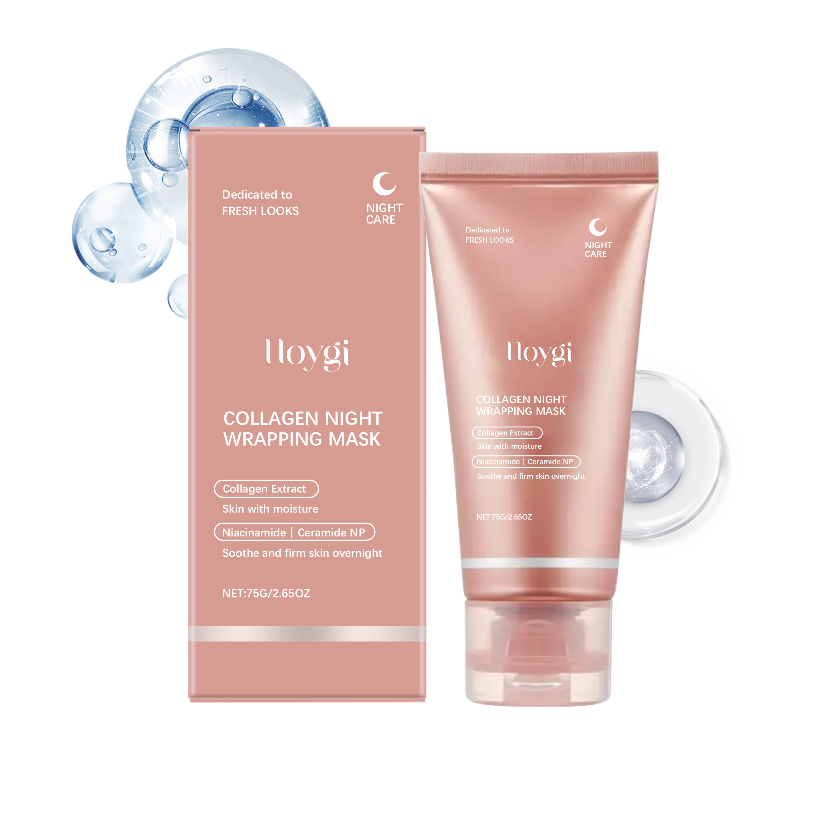 Collagen Peel Off Mask Deep Cleansing Exfoliating Hydrating For Glowing Skin Daily Home Facial Care