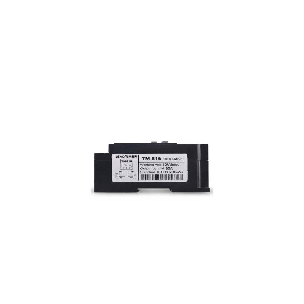220V 30AMP TM616 Control Load 7 Days Programmable Digital TIME SWITCH Relay Timer Contro