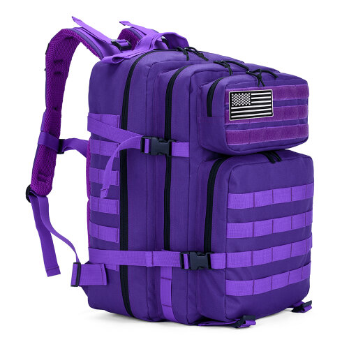 45L Man/Women Military Backpack Tactical Crossfit Gym Bag Fitness Waterproof Molle Bug O