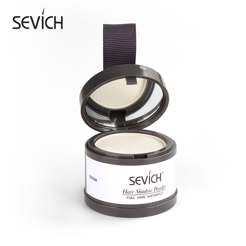 (Dark Brown) Sevich Hairline Powder Repair Hairline Shadow Makeup Hair Concealer Natural Cover Unisex Hair Loss Product