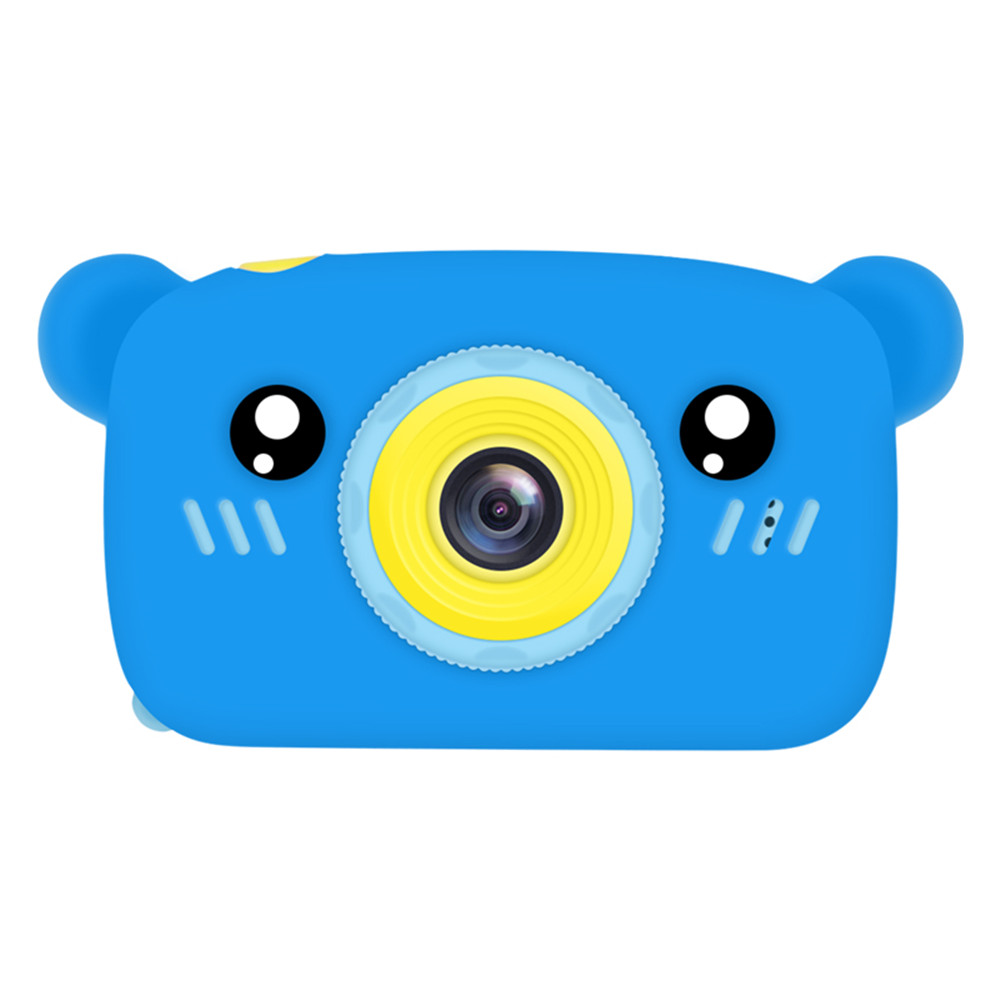 (Yellow) Kids Digital Camera HD Screen Camera Video Toys Kids Portable Cute Cartoon Camera HD 1080P for Outdoor Photography Activity Kids Birthday Chrsitmas Gift