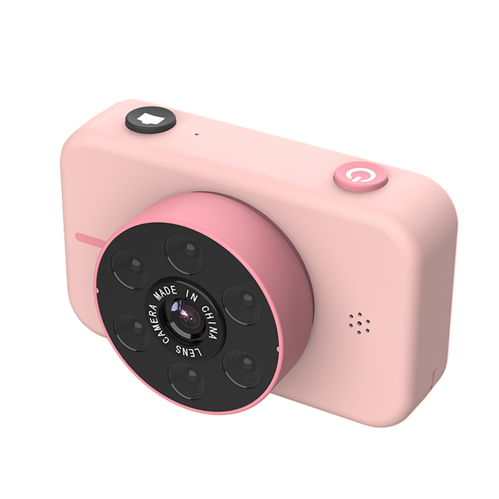 (Yellow) Digital Camera Kids Camcorder Video Recorder Child Camera Toys Outdoor Plays Dual Lens 50 MP 1080P HD IPS Screen with 32G TF Card for Toddler Boys Gifts