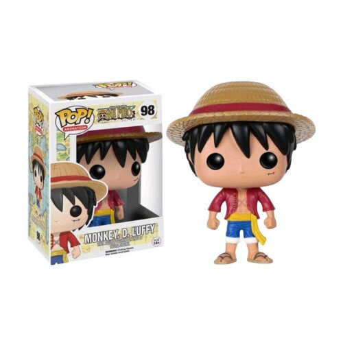 Anime One Piece Funko Pop Luffy Ace Law Roronoa Zoro Action Figure Toys Kid Gift