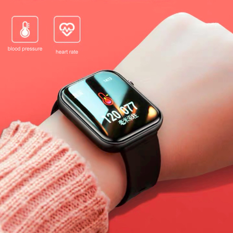 Smart Watch Bluetooth Call 1.72inch 44MM Blood Pressure Heart Rate Monitor IP67 Waterproof Smartwatch