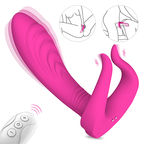G Spot Vibrator Wearable Adult Toys Dildo Wireless Remote Control Clitoris Stimulator with Penis Massager 7 Vibration Modes Fit for Solo Sex and Couple Fun