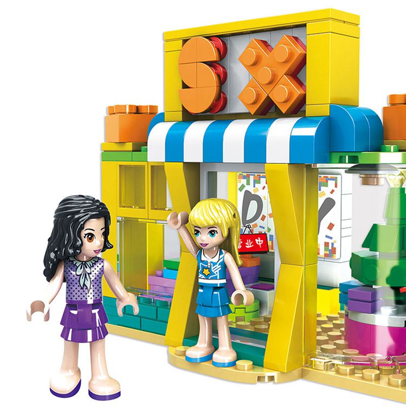 Friends Series Store Building Block Set oys For Kid Xmas Gifts