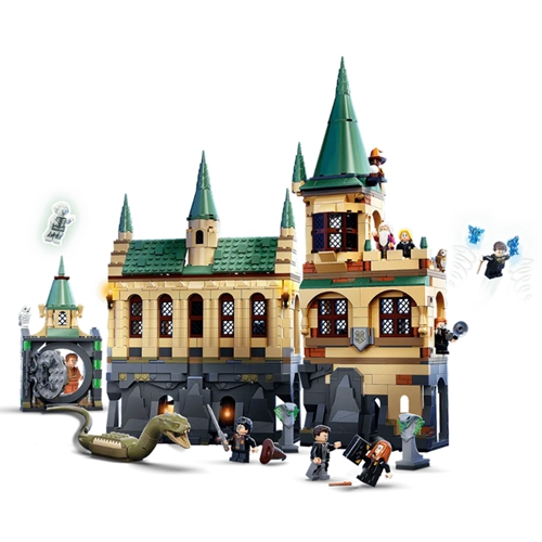 Harry Potter Hogwarts Chamber of Secrets Castle Toy with The Great Hall Wizarding World Gifts for Kids