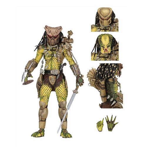 NECA - Predator 2 - 7” Scale Action Figure - Ultimate Elder: The Golden Angel