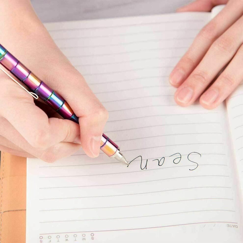 Magnetic Pen Magnetic Fidget Pen Decompression Metal Pen Multifunction Writing Magnet Ballpoint Pen for Anxiety Stress Reducing