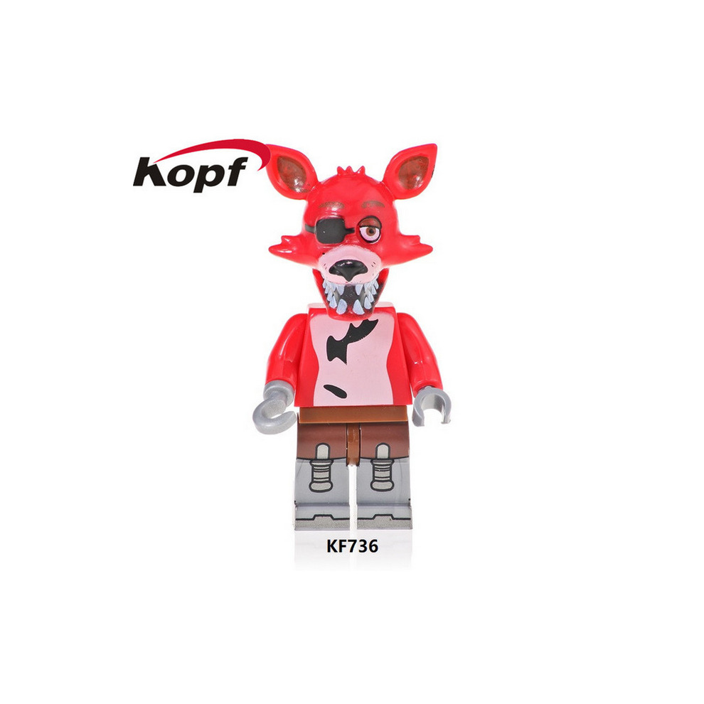 8PCS Five Nights At Freddys FNAF figure Building Blocks Kids Toys