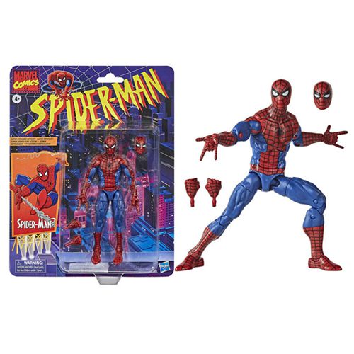 Marvel Legends Symbiote Spiderman Ben Reilly Spider-Man Classic PVC Action Figure Model Gift