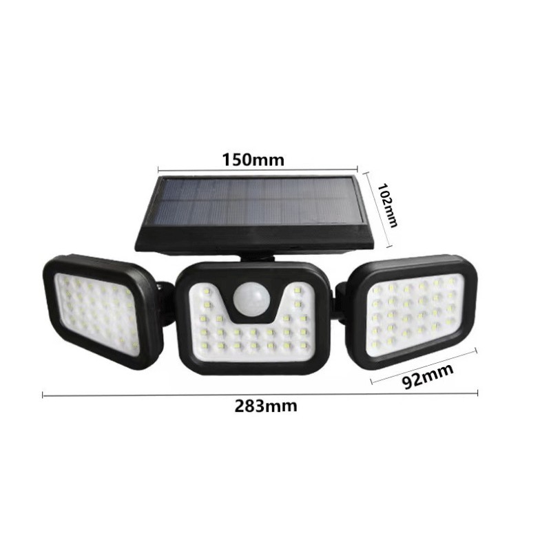 74 LED Solar Powered Outdoor Sensor Light Decking Patio Pathway Lighting