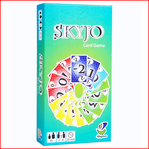 Table Skyjo Classic Card Game For Leisure Gathering Paper Material Toy Game