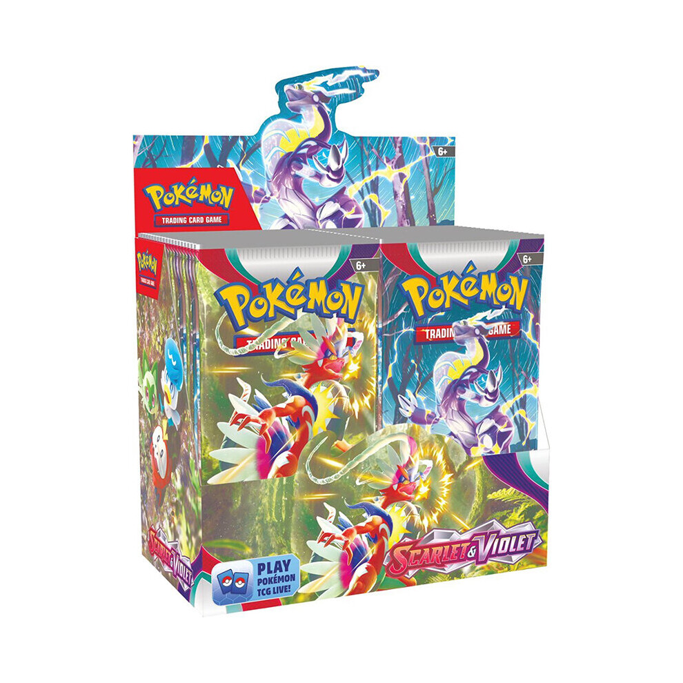 324PCS Pokemon Card TCG Sword & Shield Scarlet & Violet Booster Box