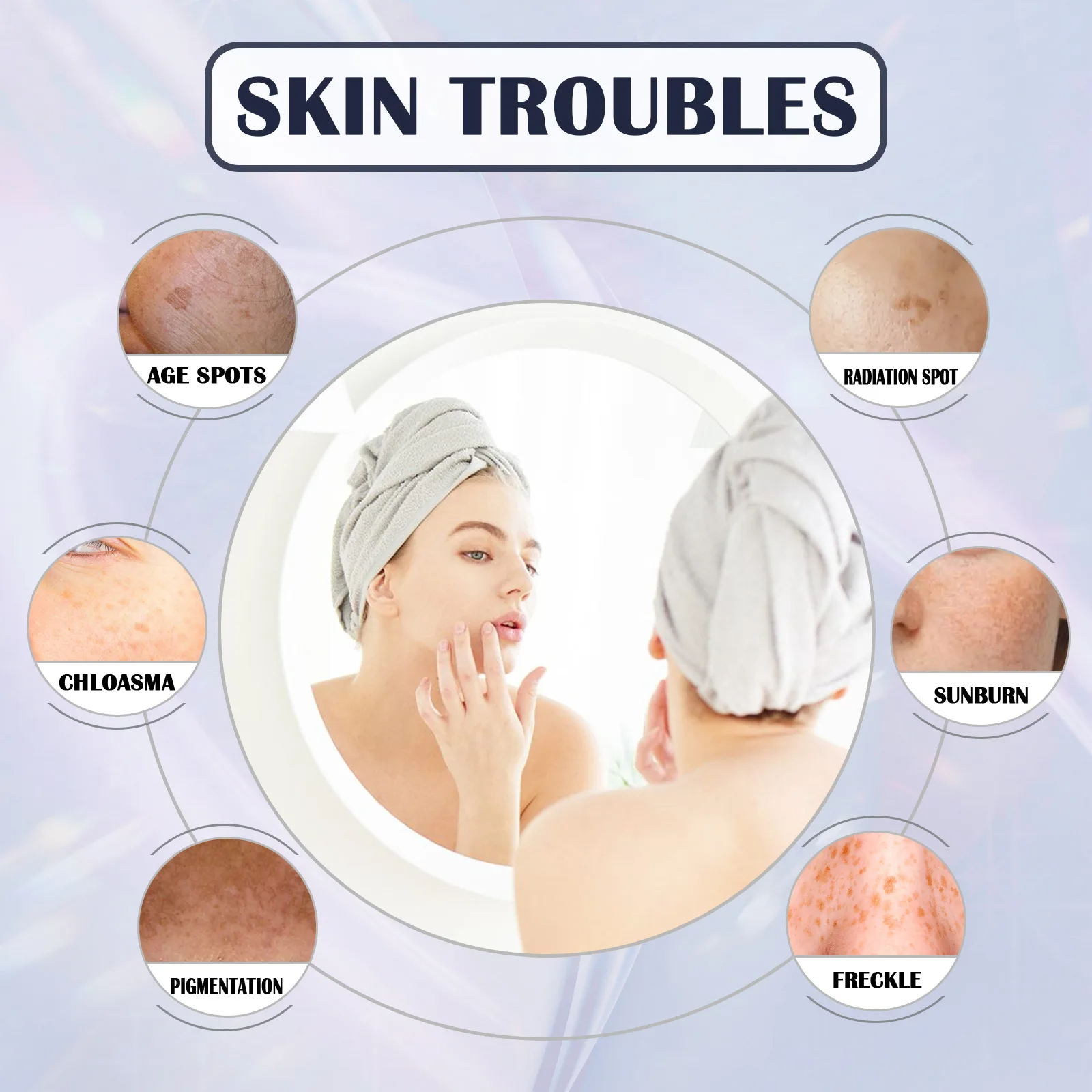 Dark Spots Remover Cream Lighten Melanin Melasma Chloasma Age Spots Sunburn Moisturizing Brightening Whitening Freckles Cream Remover Reduces Hyperpigmentation
