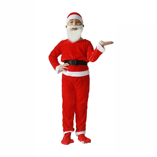 (Red M) Seven Dwarf Snow Costume Fairy Elf Holiday Santa Adult Children Kids Carnival Stage Xmas Halloween Group Match Outfit Party Gift For Kids Boys Girls