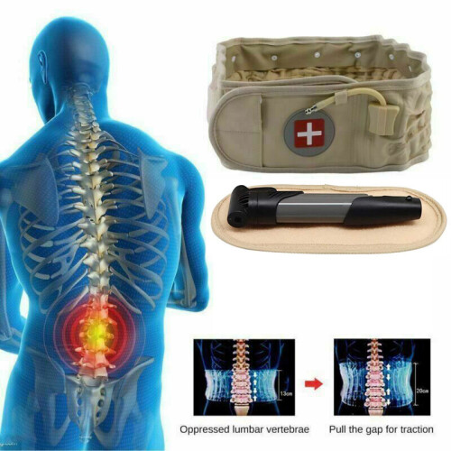 Decompression Belt Back Brace Lumbar Support Spinal Traction Extender