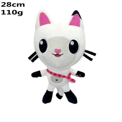 4PCS/SET Gabbys Dollhouse Plush Soft Stuffed Doll Kids Toy UK