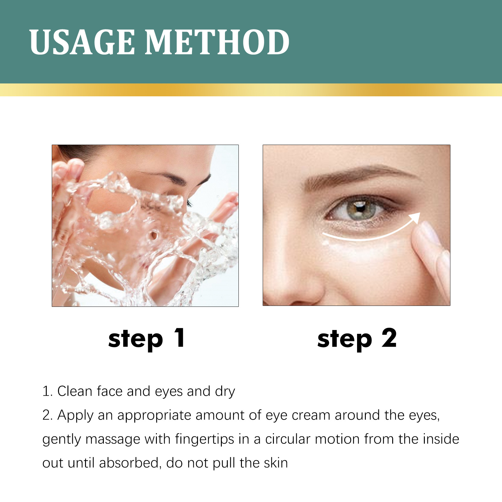 EELHOE Eye Cream Jasmine Ointment for Lightening Dark Circles Remove Eye Bags Puffiness Lifting Firming Eyes Care Moisturizing Anti Wrinkle Eye Cream