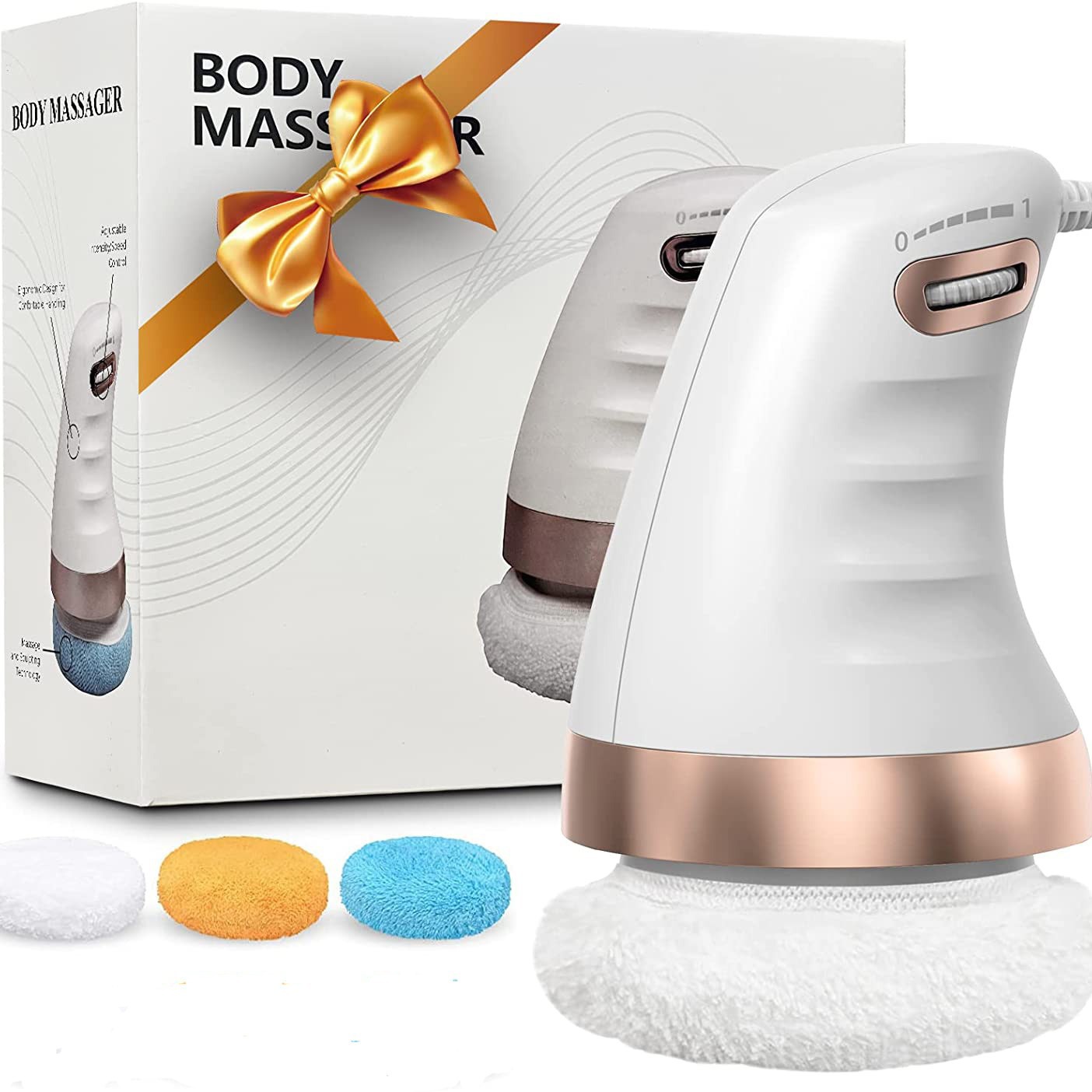 Cellulite Massager Body Slim Sculpting Machine Handheld Electric Massage Fat Burner Skin Tightening For Belly Waist Butt Arms Legs Multi Function