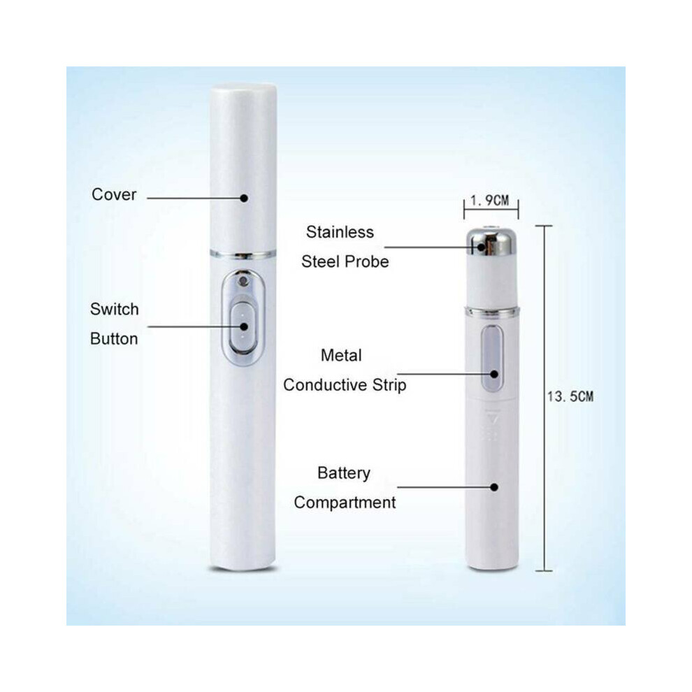 Spider Vein Eraser Blue Light Therapy Wrinkle Acne Laser Pen Scar Removal Care